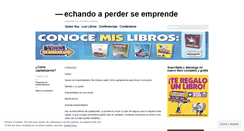 Desktop Screenshot of echandoaperderseemprende.com.mx